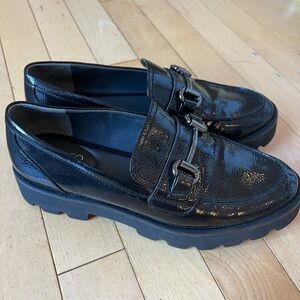Franco Sarto black loafers size 8.5